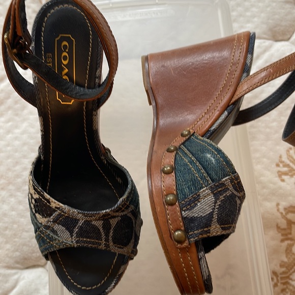 Coach wedges - Picture 4 of 8